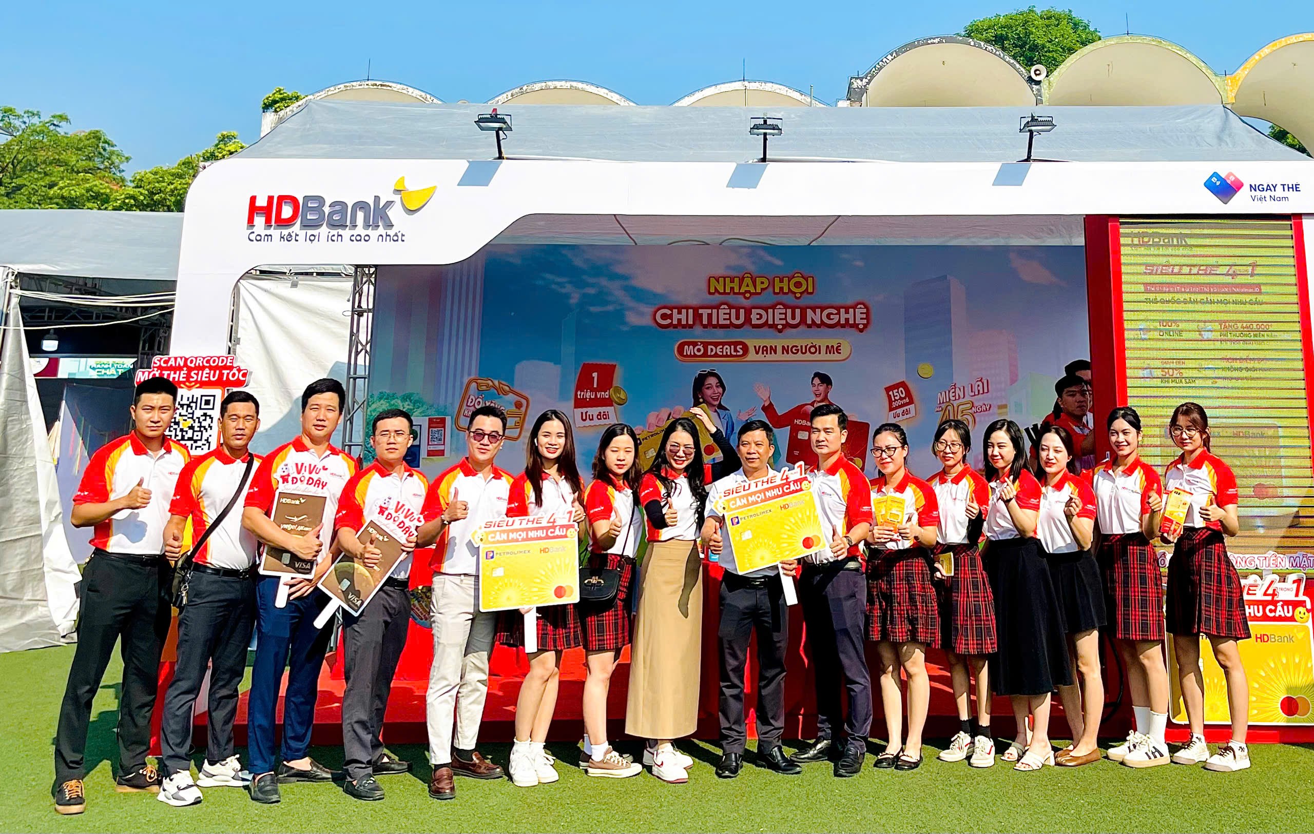 Thẻ HDBank hai năm liền tạo “cơn sốt” tại Sóng Festival